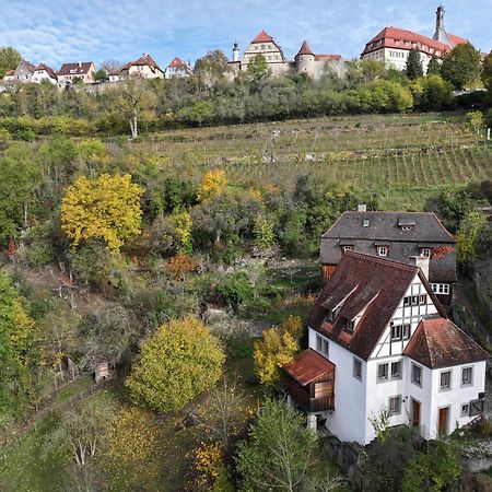 Ferienhaus Kobolzeller Schloesschen A.D.Weinsteige Rothenburg ob der Tauber Esterno foto